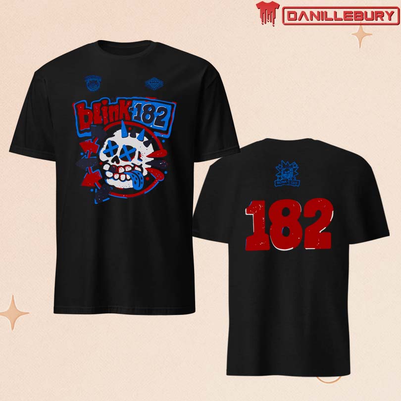 Blink-182 Skull Jersey Tee