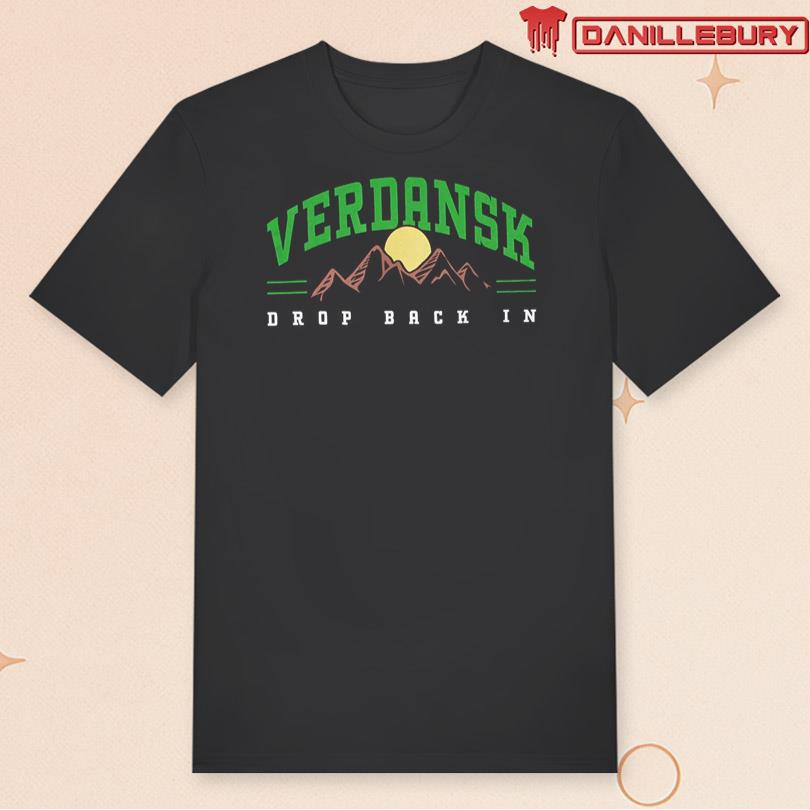 Call Of Duty Warzone Verdansk Drop Back In Noir Tee