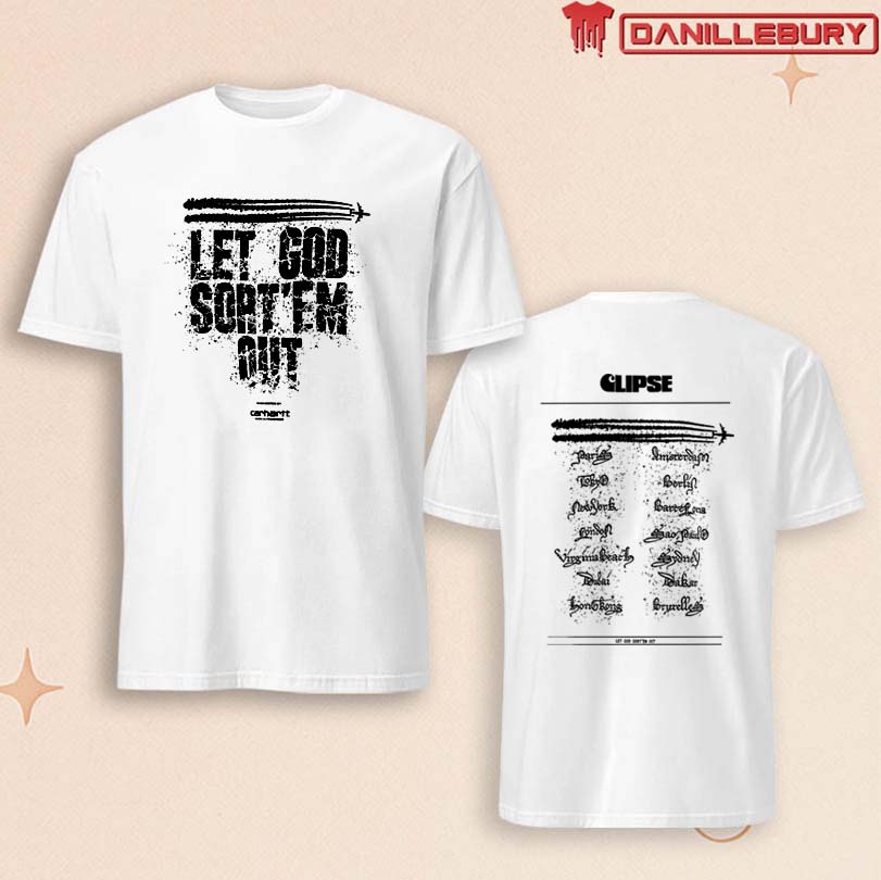 Carhartt Wip x Clipse Let God Sort Em Out Shirt