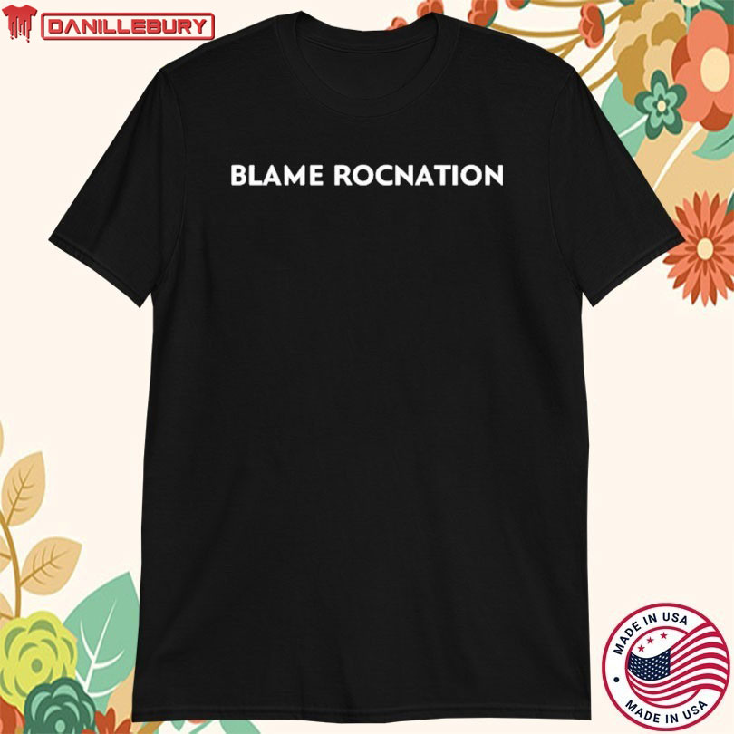 Charlamagne Tha God Wearing Blame Rocnation T-shirt