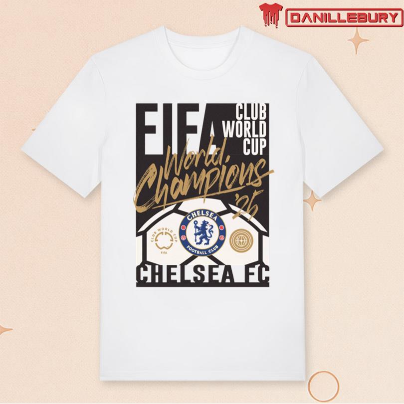 Chelsea Sportiqe Unisex 2025 FIFA Club World Cup Champions Tee