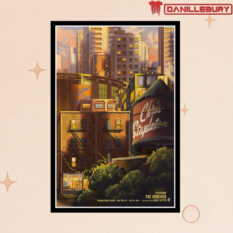 Chris Stapleton July 26 2025 New York, NY Tour Poster