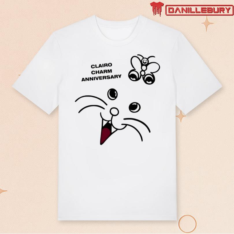 Clairo Charm Anniversary 2025 Tee