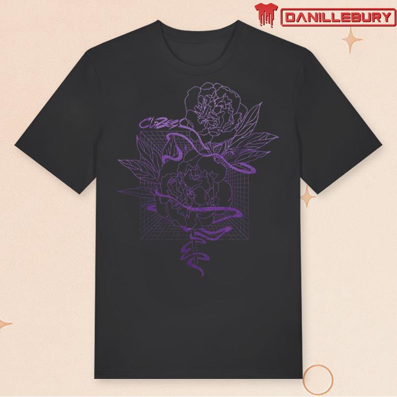 CLOZEE Rose Noir T-shirt