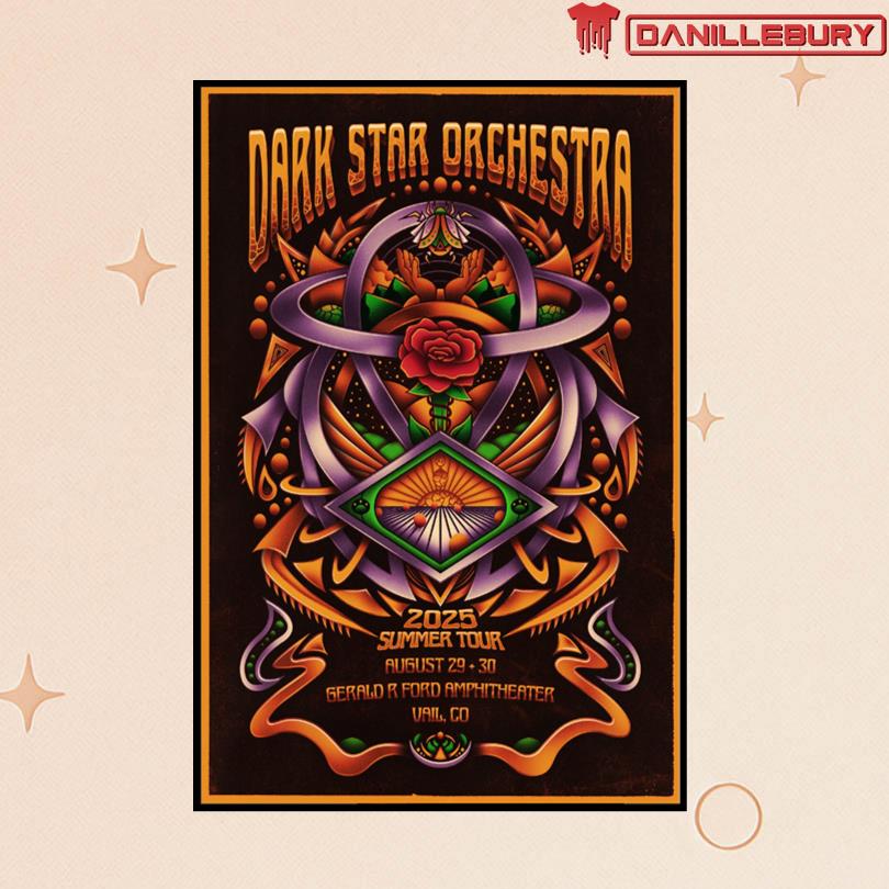 Dark Star Orchestra August 29-30 25 Vail CO Poster