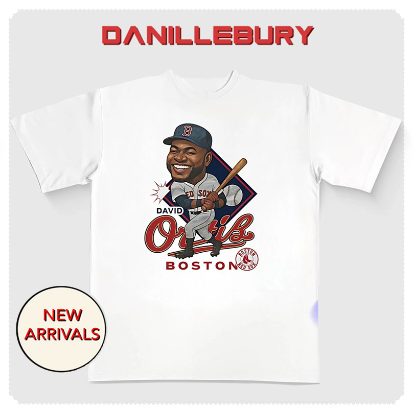 David Ortiz Boston Red Sox Caricature shirt