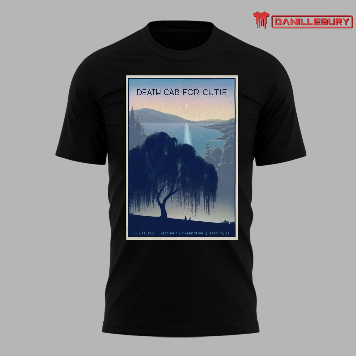 Death Cab For Cutie July 25 2025 Redding Civic Auditorium In Redding CA Poster Shirt