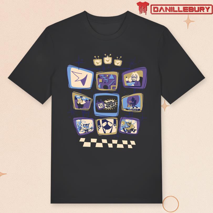 Deltarune Time TV T-shirt