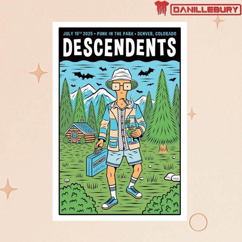 Descendents Punk In The Park July 19 2025 Poster