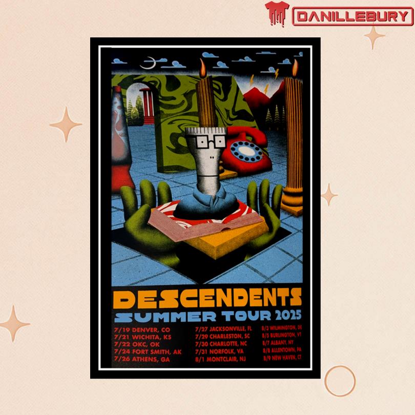 Descendents Summer Tour 2025 Poster