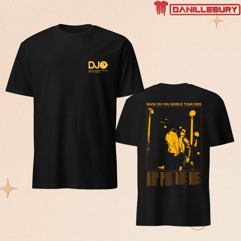 Djo Back On You Tour 2025 T-shirt