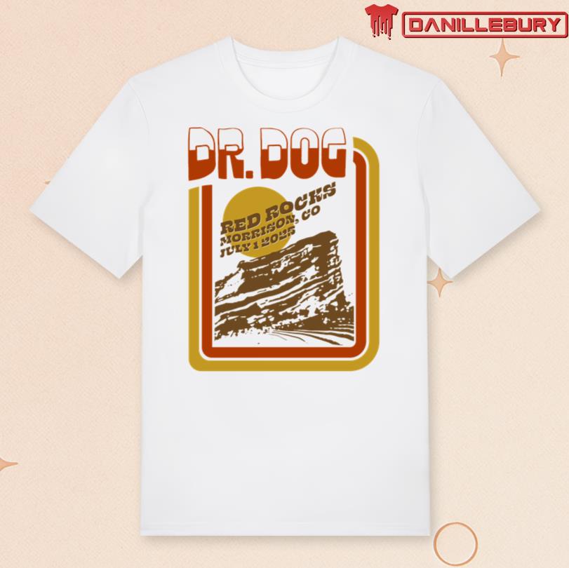 Dr Dog At Red Rocks Mirrion CO July 1 2025 Poster