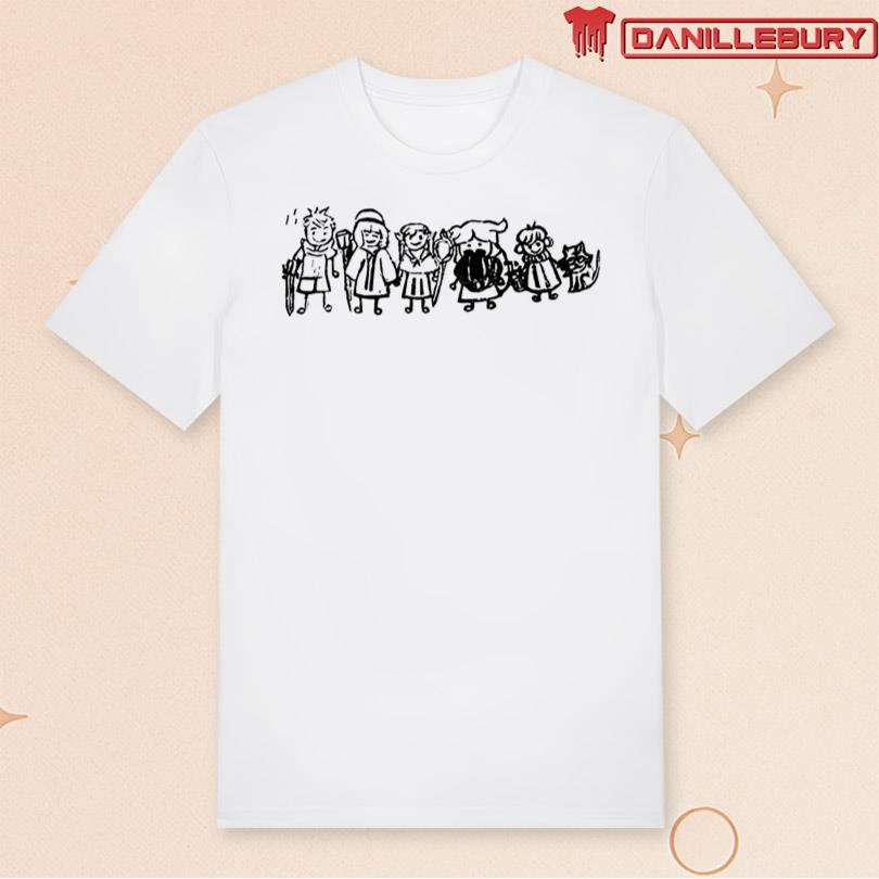 Dungeon Meshi Family Block Shirt