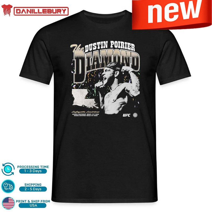 Dustin Poirier Black Diamond Dancing Shirt