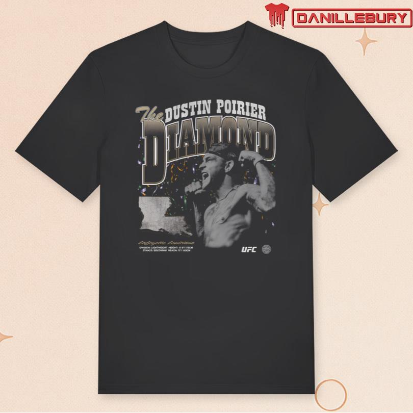 Dustin Poirier Diamond Dancing Boxy Tee