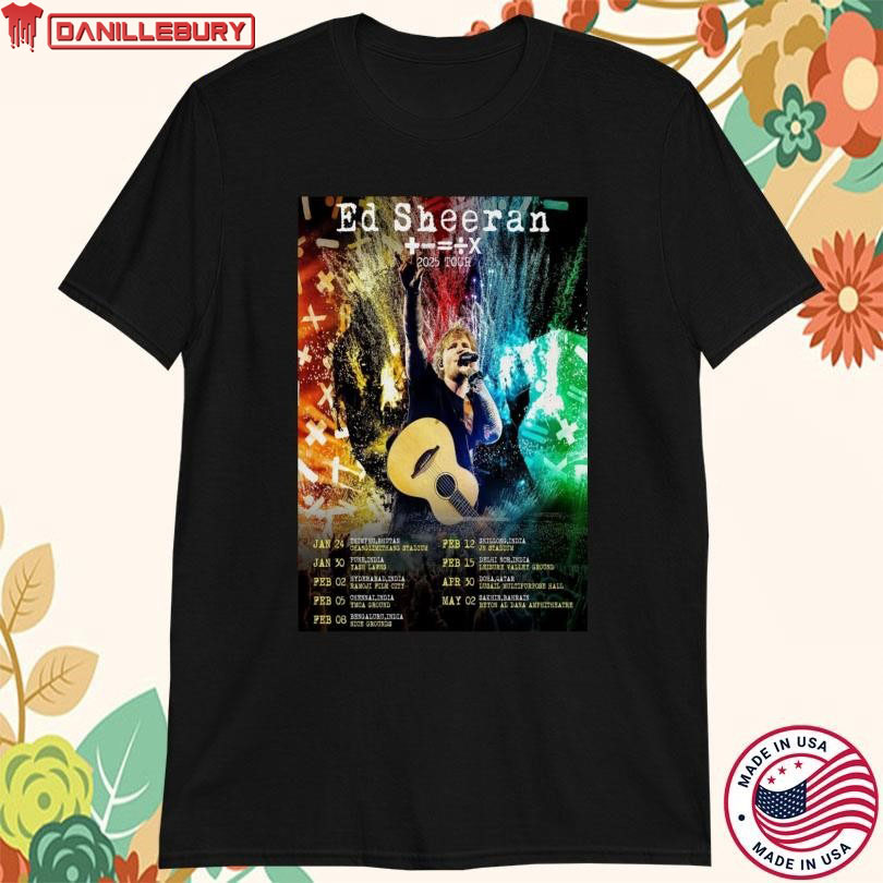 Ed Sheeran European Tour 2025 T-Shirt