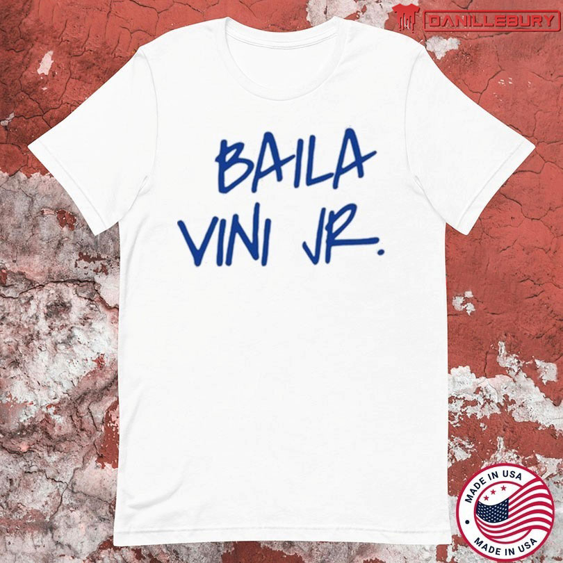 Eduardo Camavinga Wearing Baila Vini Jr T-shirt