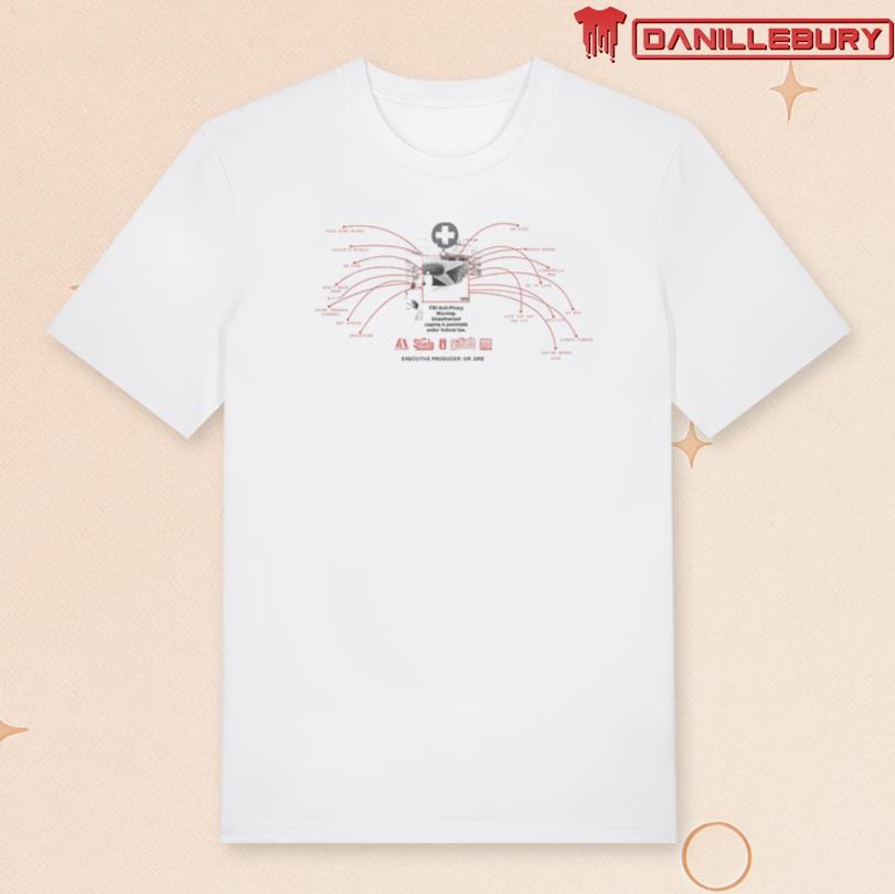 Eminem Recovery 15th Anniversary Tracklist T-Shirt