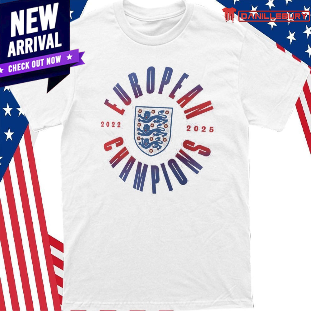 England Lionesses 2022 2025 Women’s European Champions Shirt