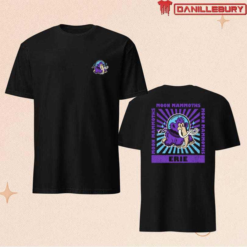 Erie SeaWolves 108 Moon Mammoths Sunspot Tee