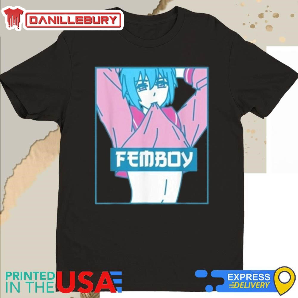 Femboy Aesthetic Pastel Yaoi Anime Boy Crossdressing Shirt