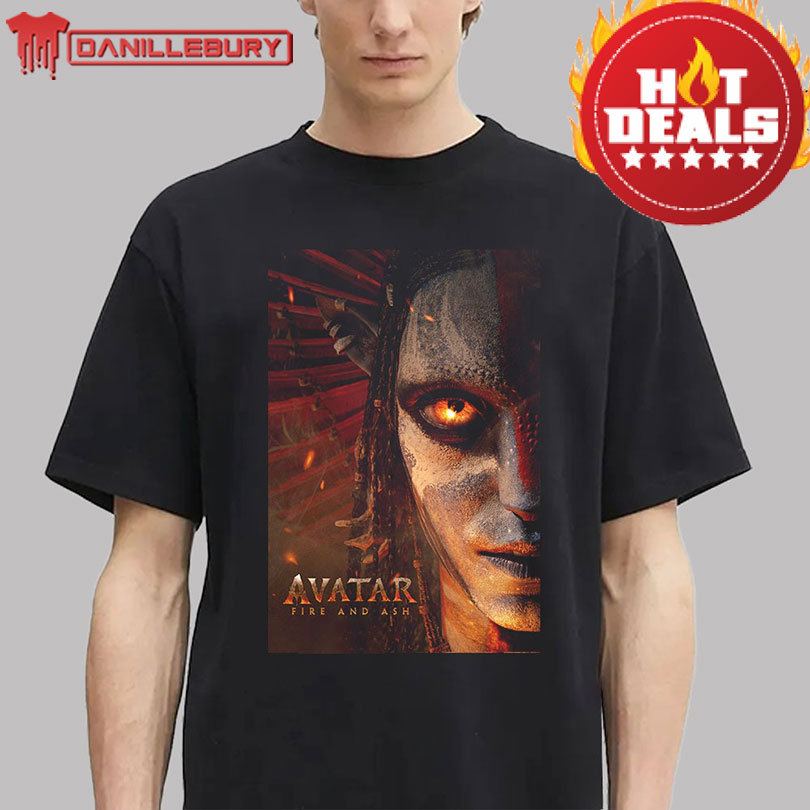 First Poster For Avatar Fire And Ash Only In Theatres December 19 2025 Unisex T-Shirt
