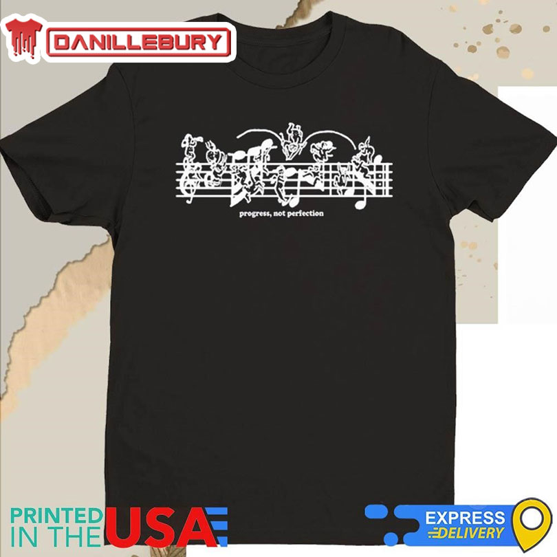 Flowerbed Progress Not Perfection Shirt