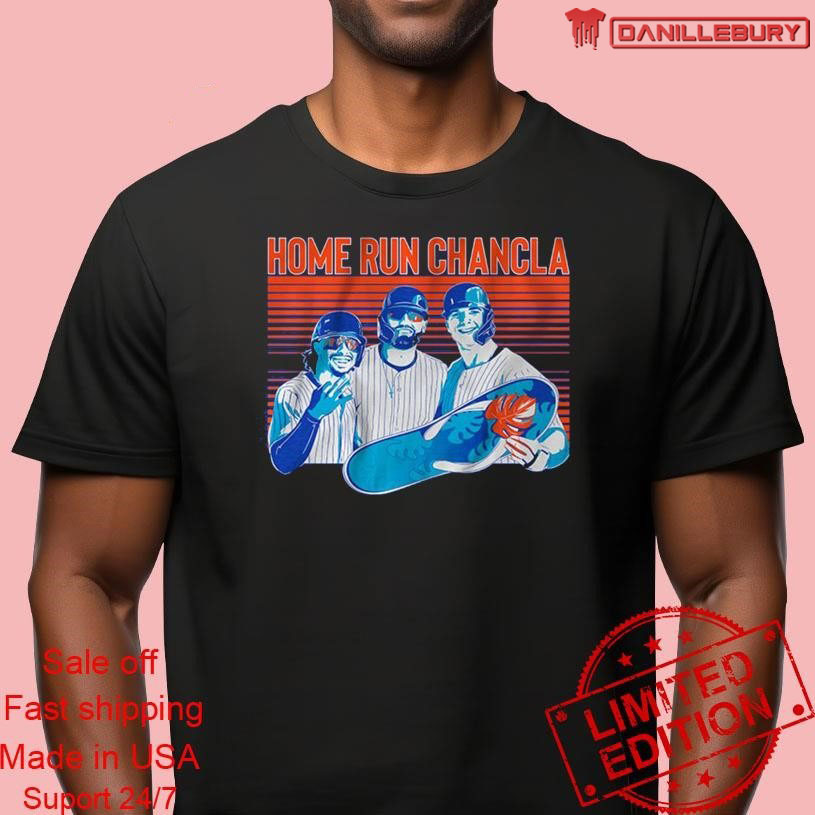 Francisco Lindor, Brandon Nimmo, & Pete Alonso Home Run Chancla Tee