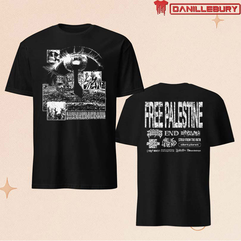 Free Palestine M.A.P T-shirt