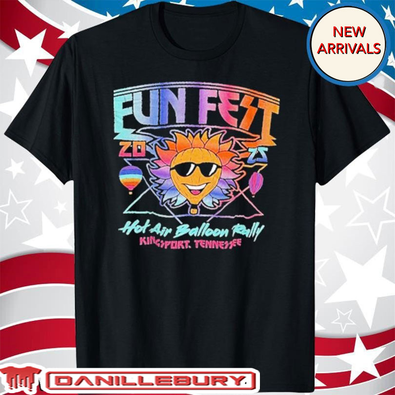 Fun Fest 2025 Hot Air Balloon Rally Kingsport Tennessee Shirt