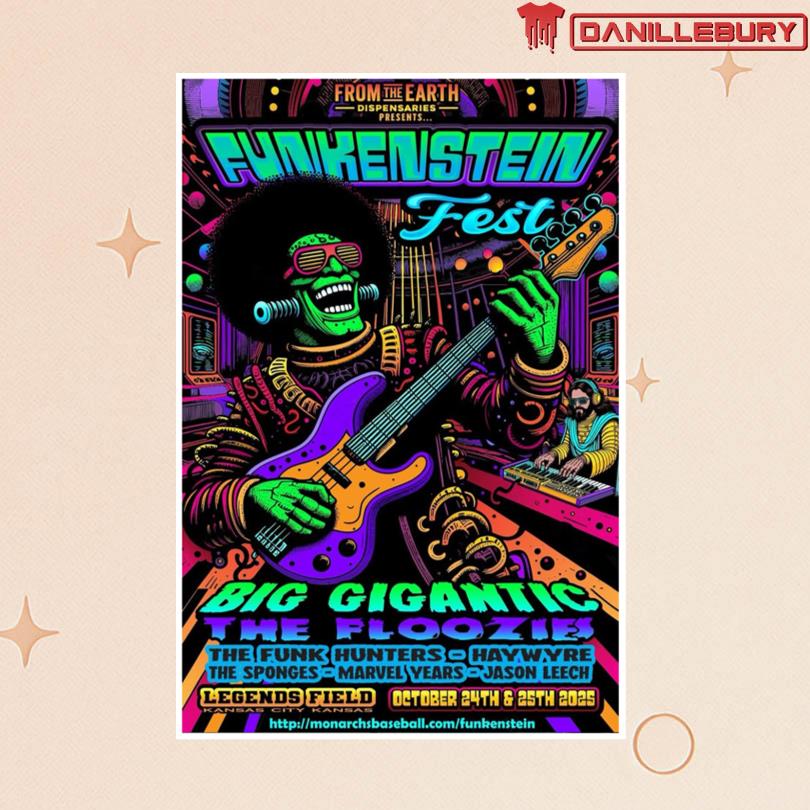 Funkenstein Fest Oct 24-25 2025 Kansas City Kansas Poster