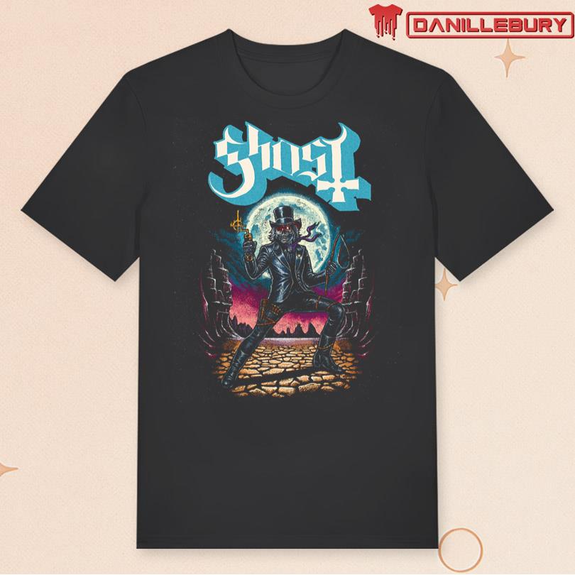 Ghost Cowboy Papa Shirt