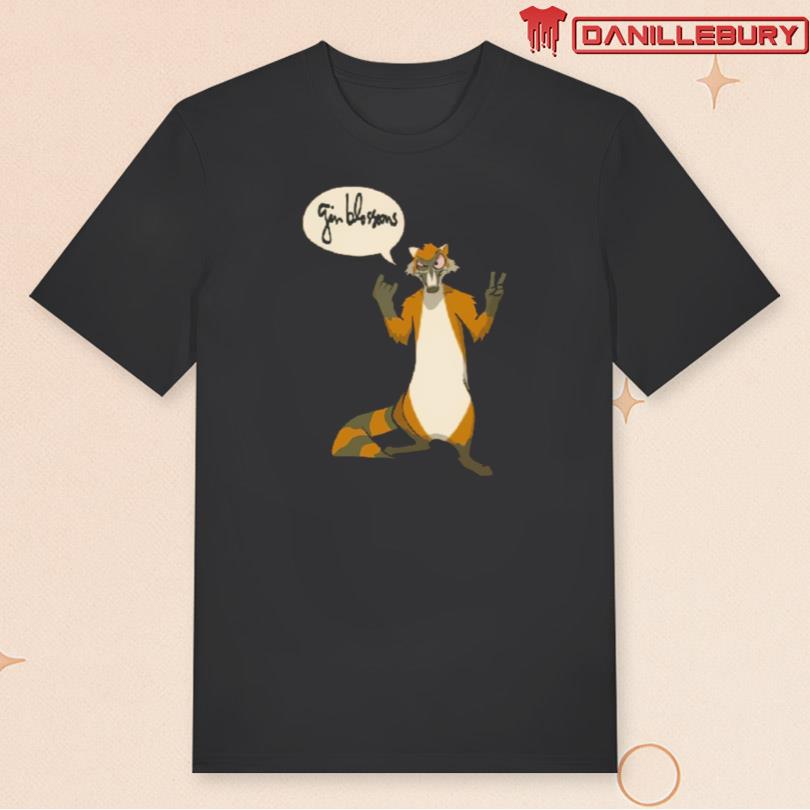 Gin Blossoms Raccoon T-shirt