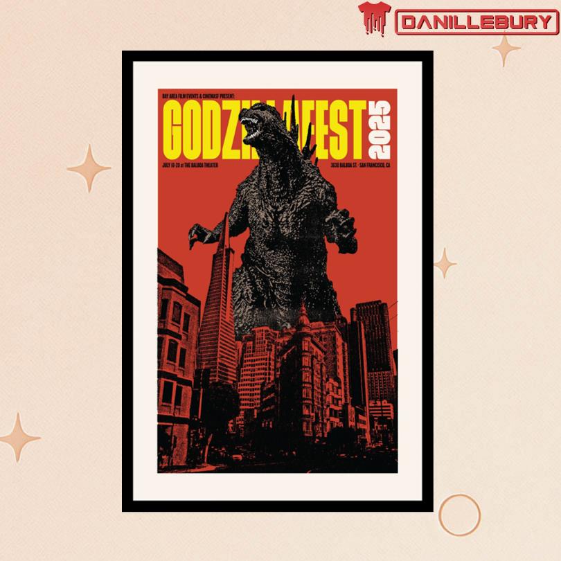 Godzillafest The Balboa Theater July 18-29 2025 Poster