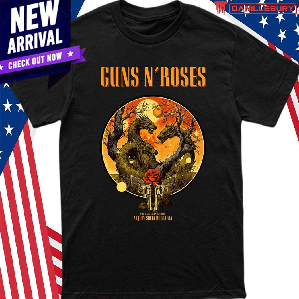 Guns N’ Roses Vasil Vasil Levski Stadium Sofia, BG July 21, 2025 Shirt
