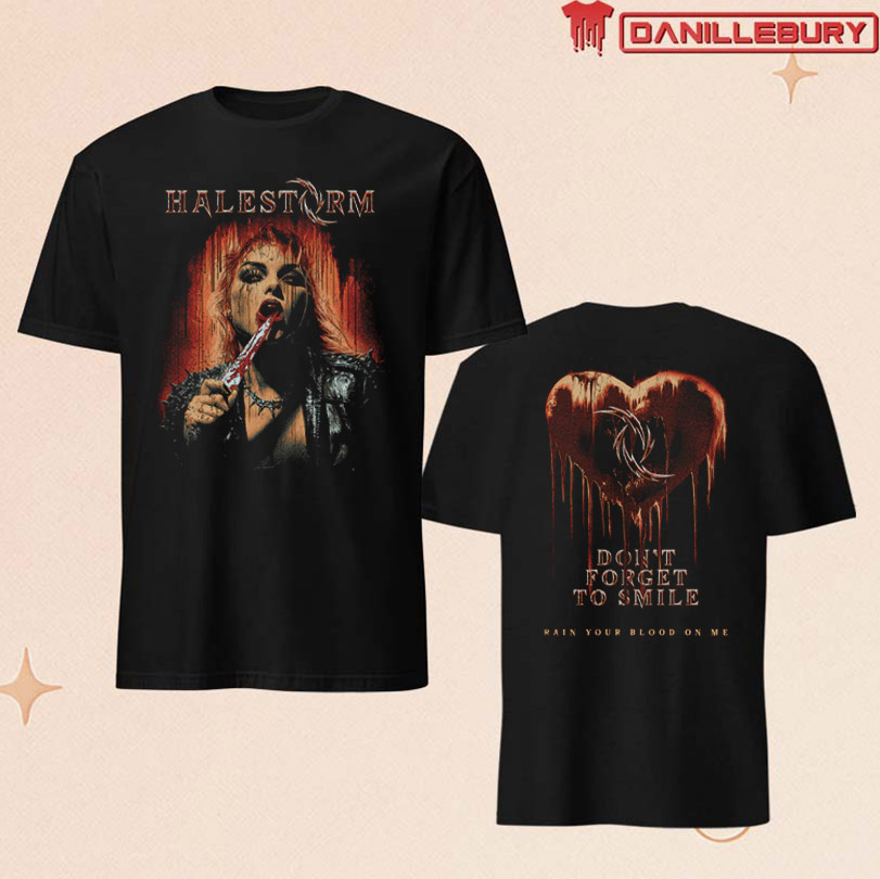 Halestorm Don\'t Forget To Smile Tour Tee