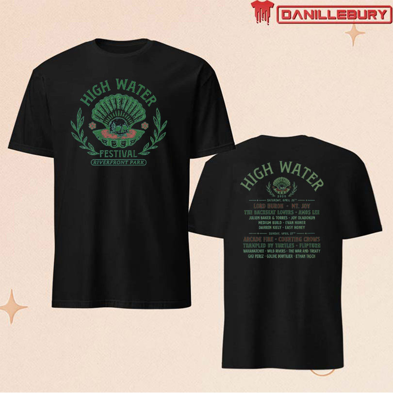 High Water Clamskull Lineup 2025 Shirt