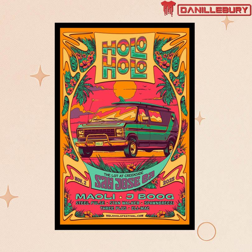 Holo Holo Festival In San Jose November 2 2025 Poster