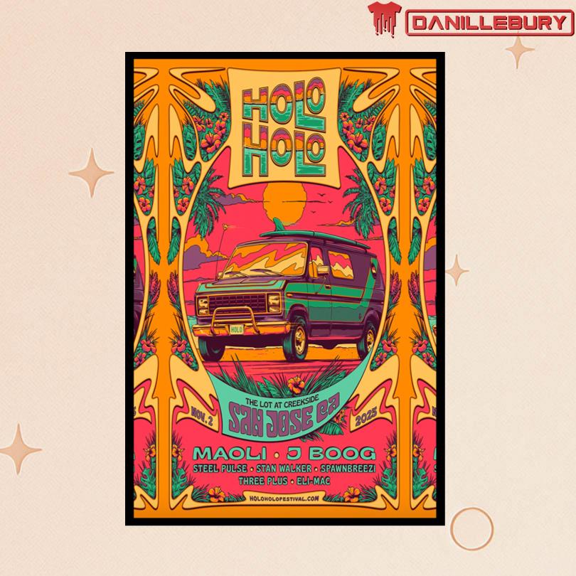 Holo Holo Nov 2 2025 San Jose CA Poster