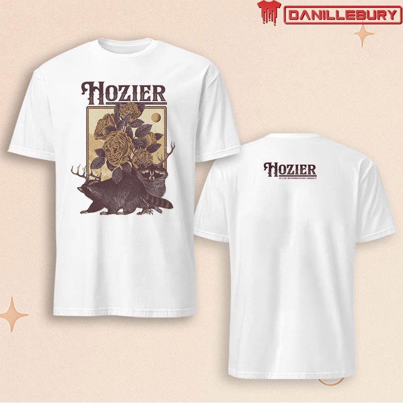 Hozier July 13 2025 Canandaigua Event T-shirt
