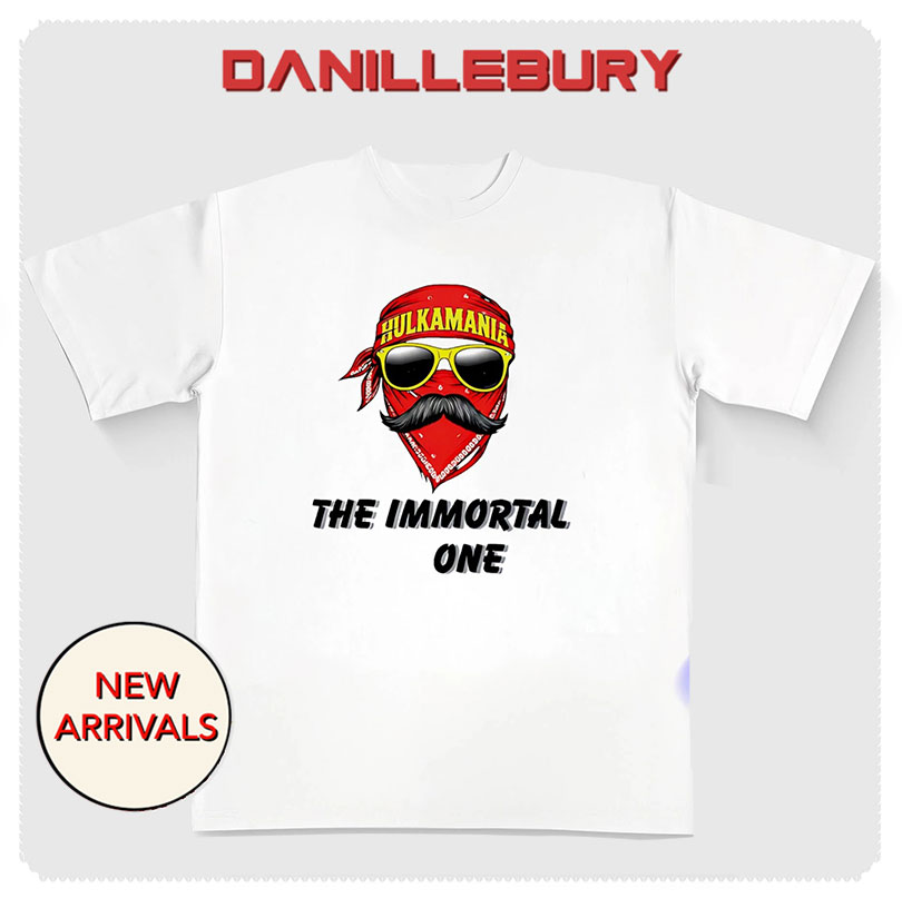 Hulk Hogan Immortal One Hulkamania rip shirt