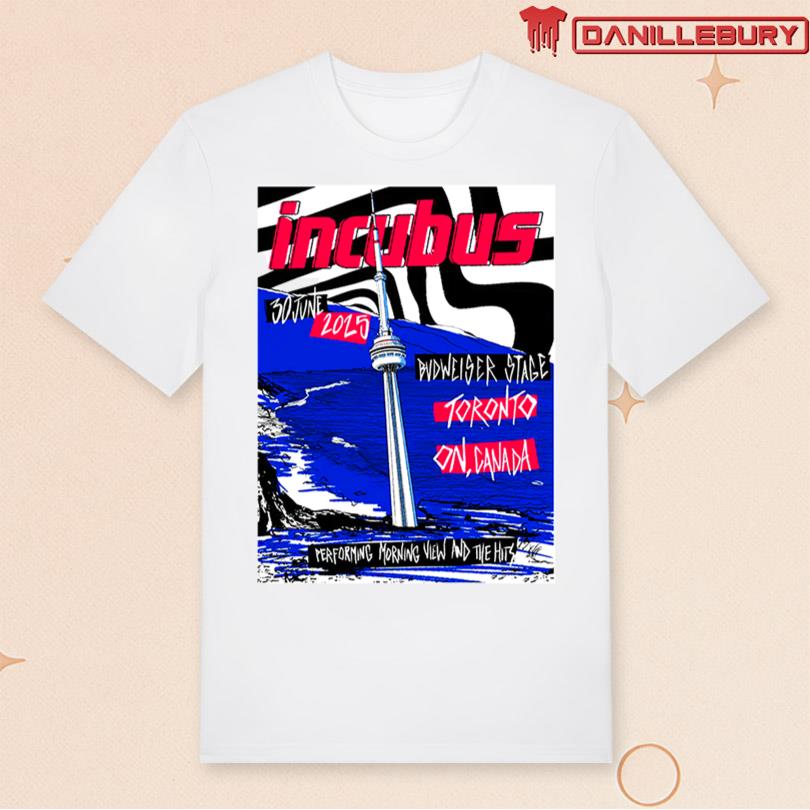 Incubus Limited Edition Toronto 2025 Event Tee