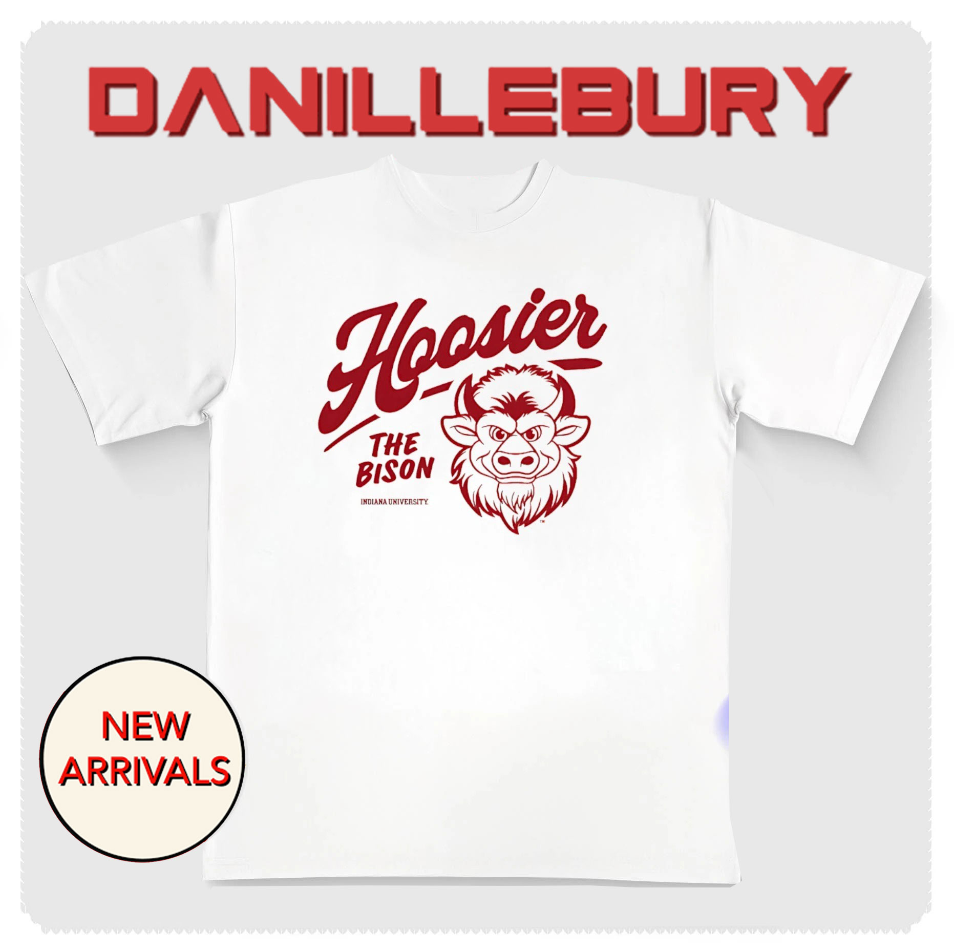 Indiana Hoosiers The Bison 2025 mascot shirt
