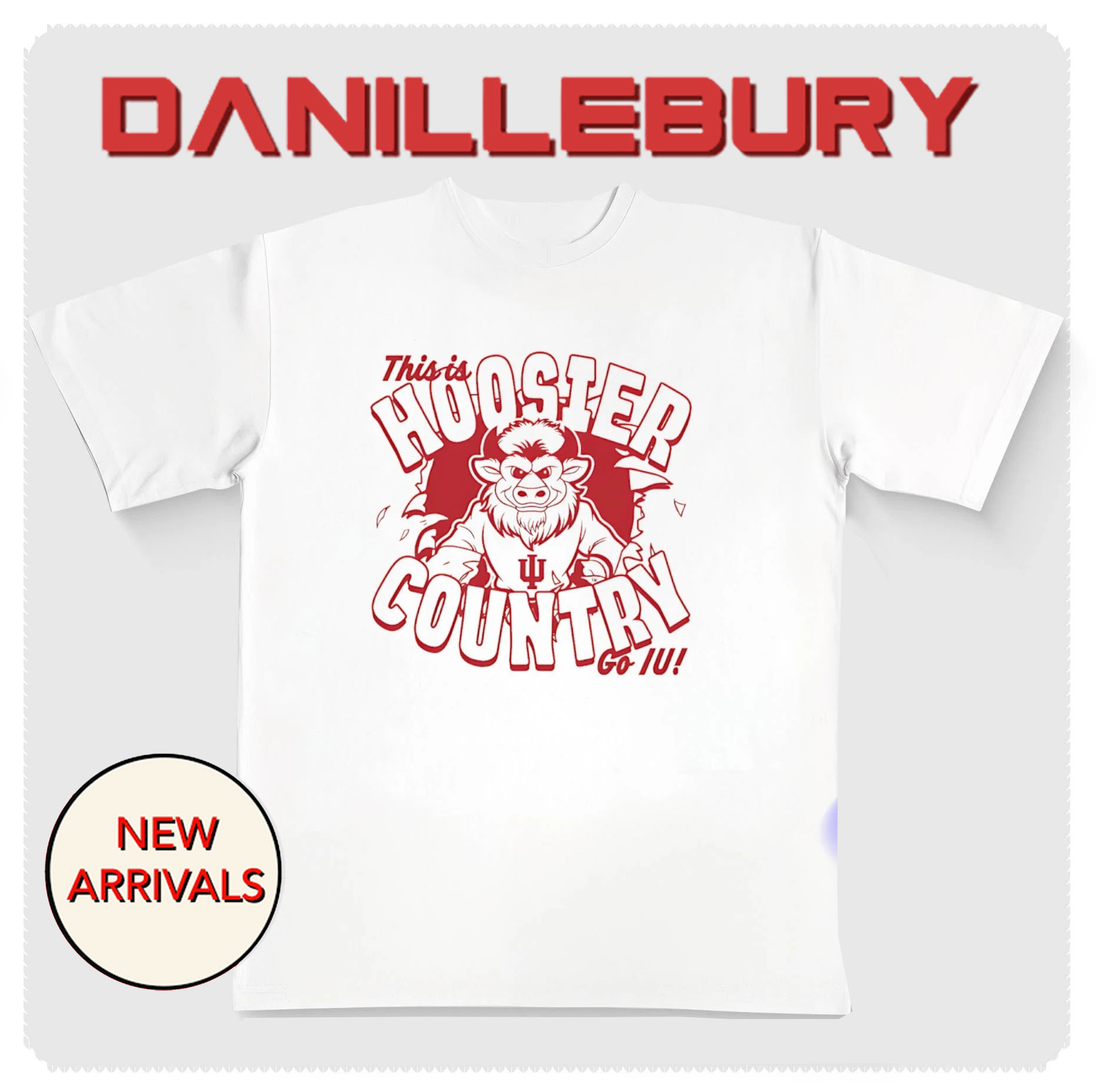 Indiana Hoosiers The Bison this is Hoosier Country go IU shirt
