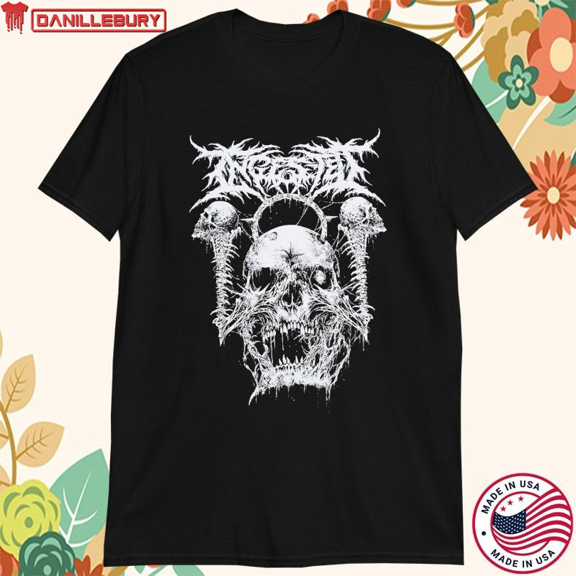 Ingested Endless Machine Skull T-shirt