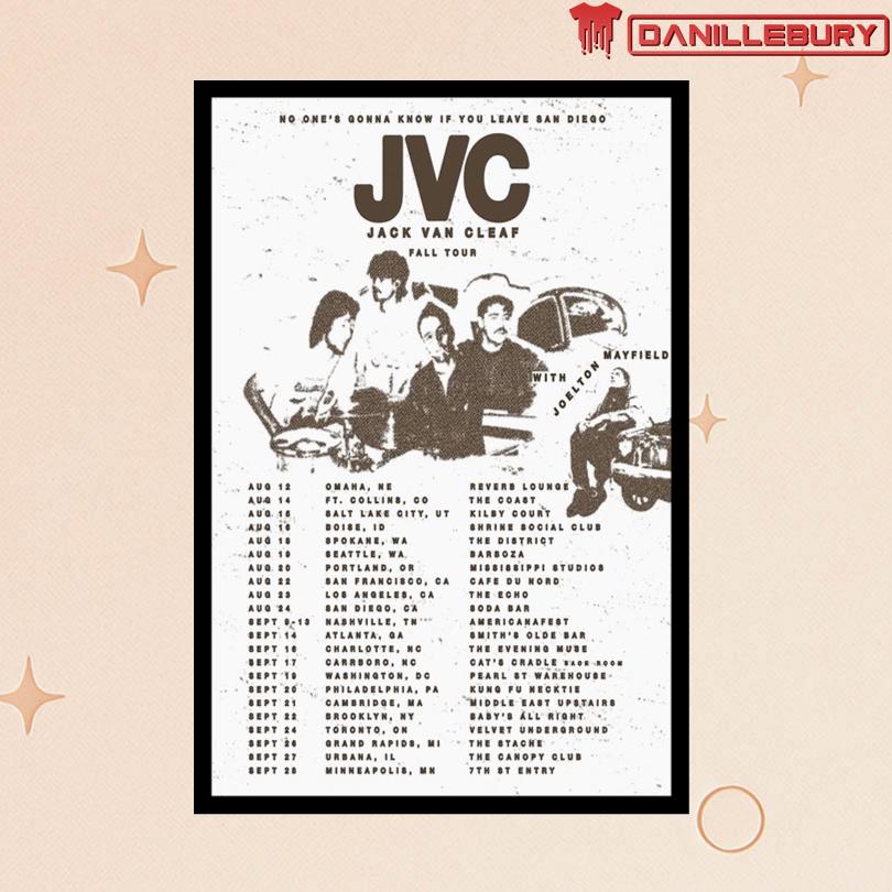Jack Van Cleaf Fall 2025 Show Poster