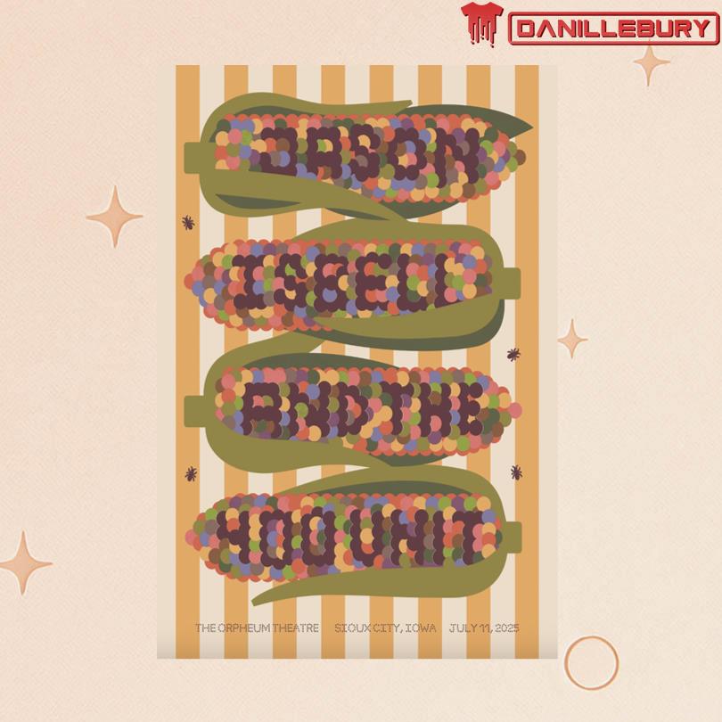 Jason Isbell And The 400 Unit Jul 11 2025 Orpheum Theatre in Sioux City, Iowa Poster
