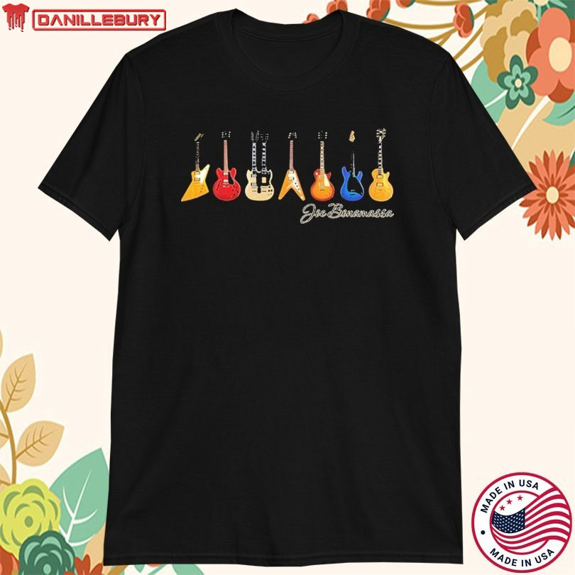 Joe Bonamassa Guitars T-shirts
