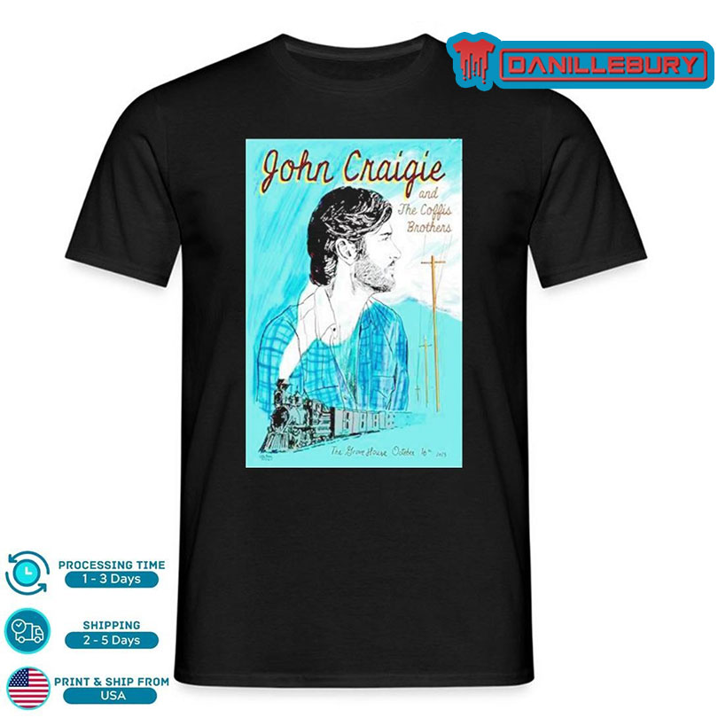John Craigie The Grove House October 16th 2025 Poster Shirt