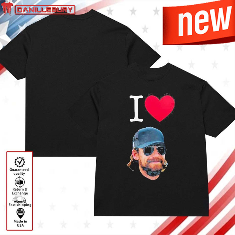 Josef Newgarden wear I Love Ryan Blaney Shirt